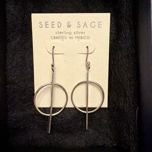 Seed & Sage Sterling Silver Earrings